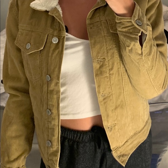 Fur Corduroy Jacket - Picture 3 of 3